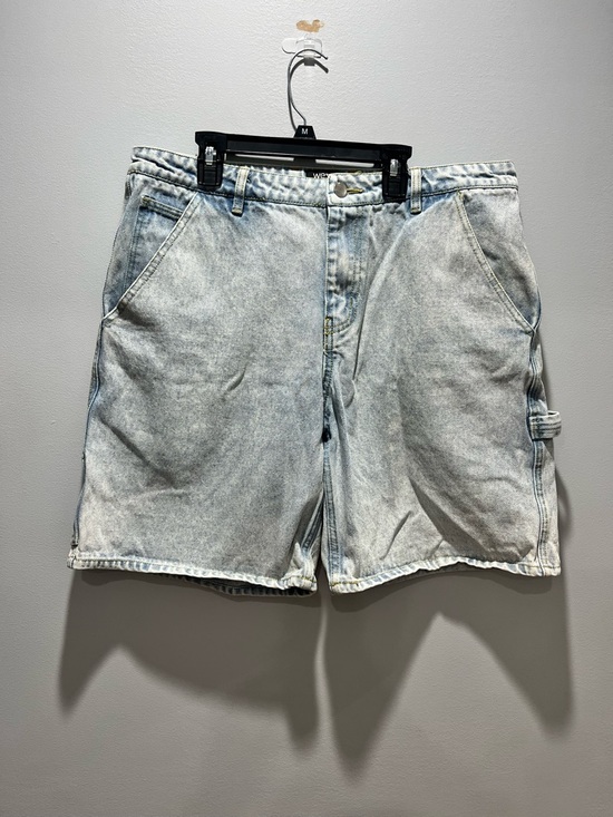 Wesc Other - Men's WeSC Denim Carpenter Shorts Light Wash Skater‎ Jorts Baggy Size 34